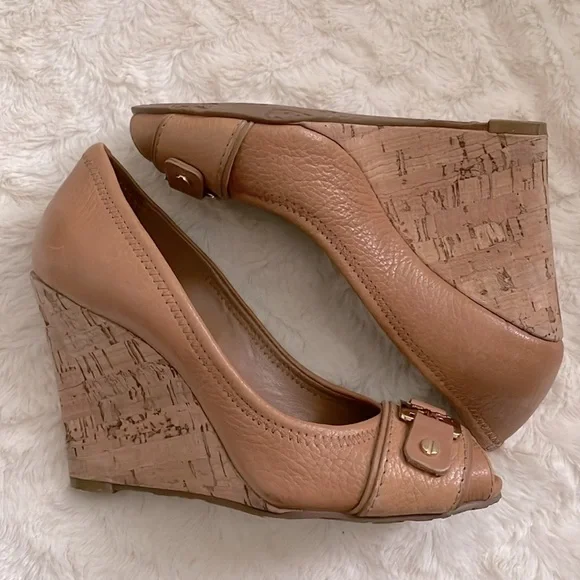 Tory Burch Tan Wedges - Picture 4 of 9